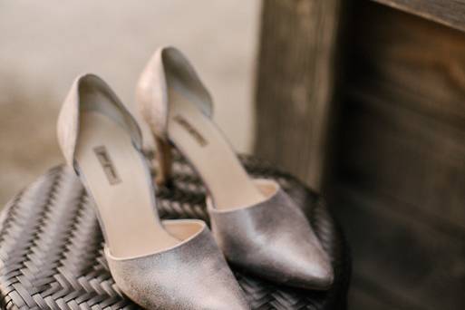 Bride's shoes