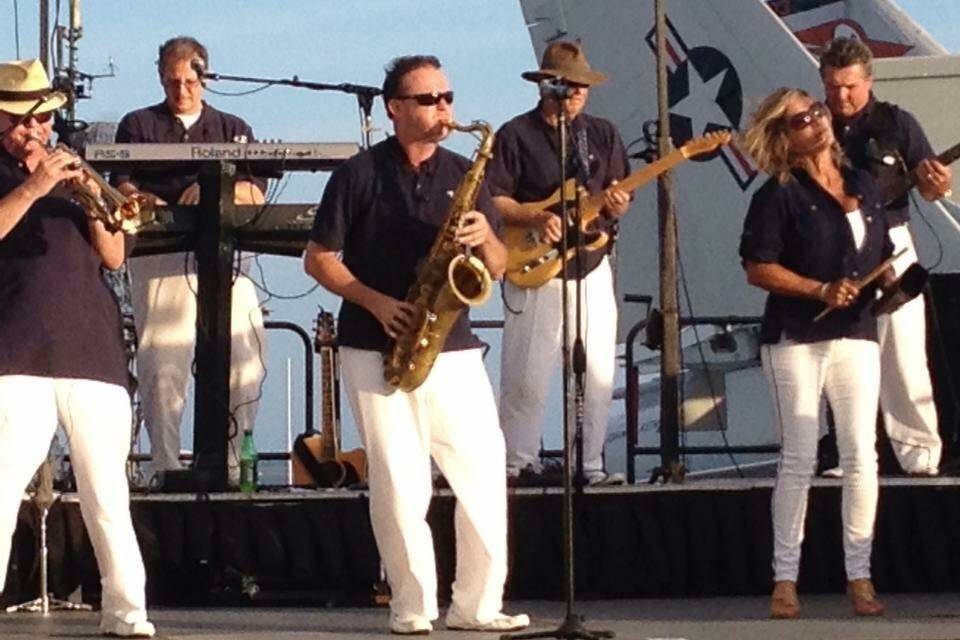 Fourth of July Celebration on the USS YORKTOWN AIRCRAFT CARRIER