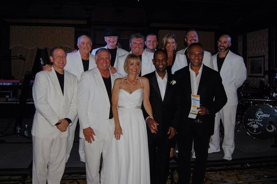 Grammy Award Winner Earl Klugh and the East Coast Party Band performing by special request at his wedding reception on Kiawah Island SC (The Sanctuary Resort)