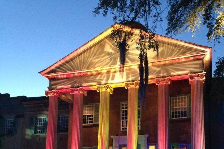 Another beautiful shot at THE CISTERN on the campus of the College of Charleston