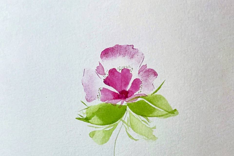 Watercolor for guests