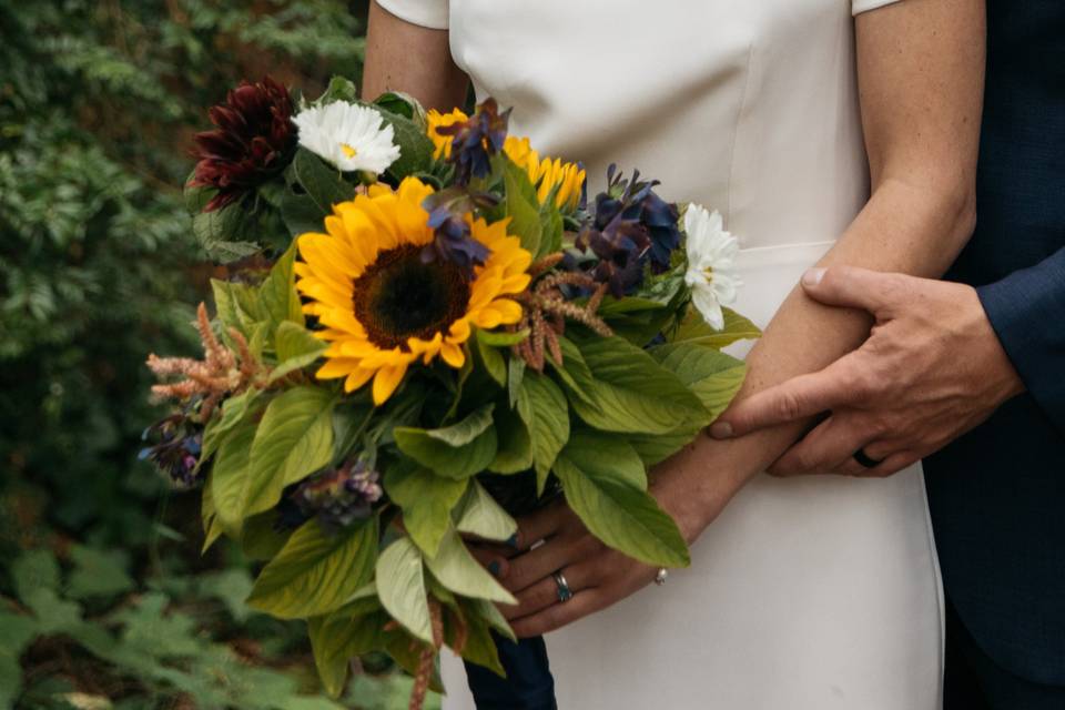 Sunflower bouquet