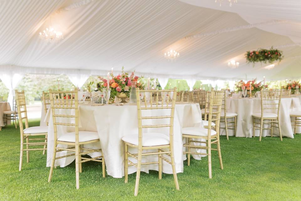 Beautiful wedding reception