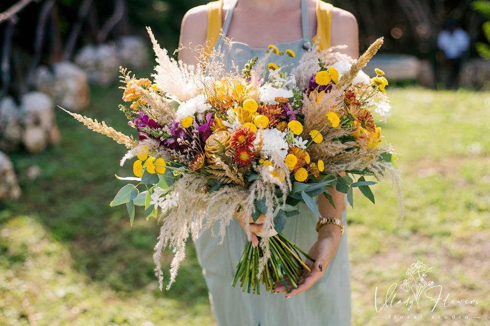 Boho Bridal bouquet