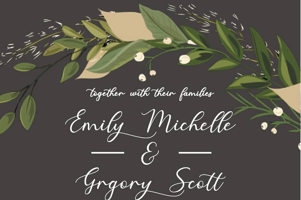 Customized Wedding Invitations