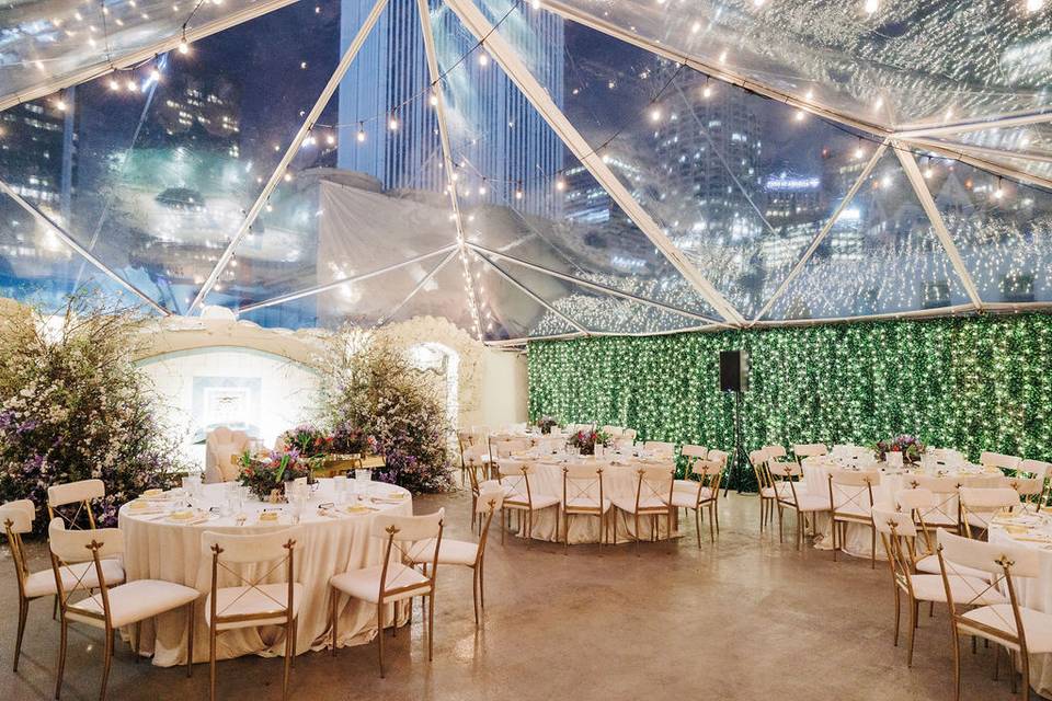 Reception Under Tent