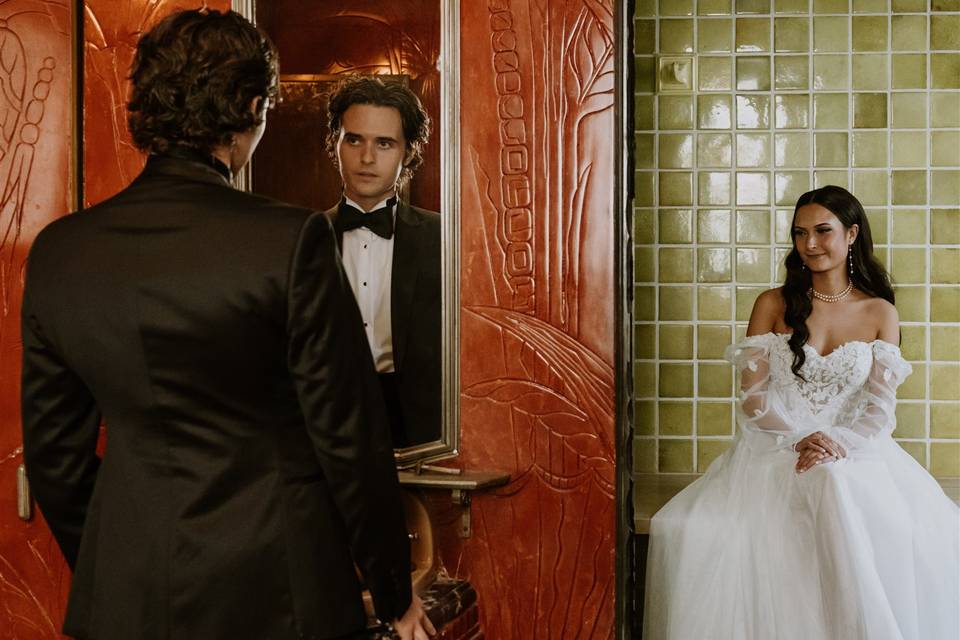 Bridal Suite Bathroom Shoot