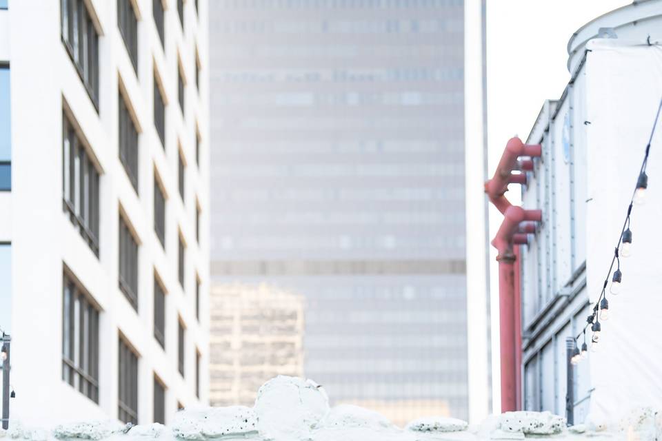 The Oviatt Rooftop Ceremony