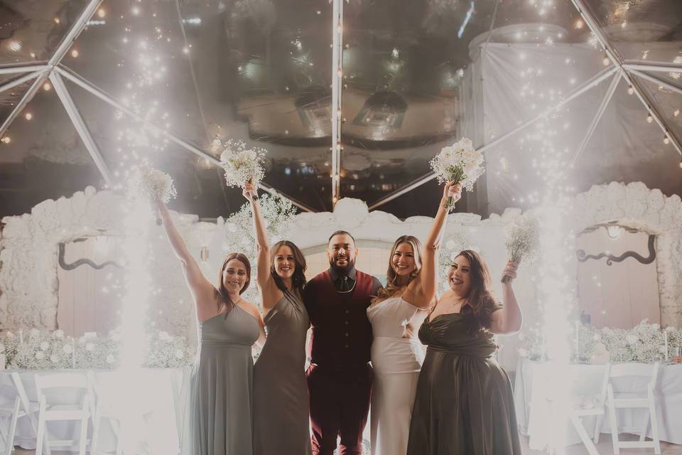 Sparkler Welcome
