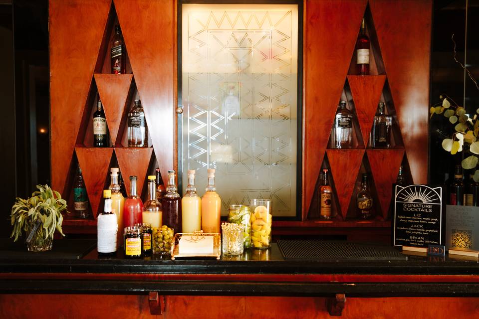 Fully Stocked Bar