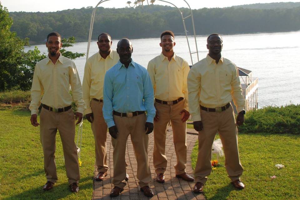 Groom and Groomsmen