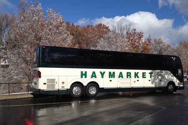 Bus in winter