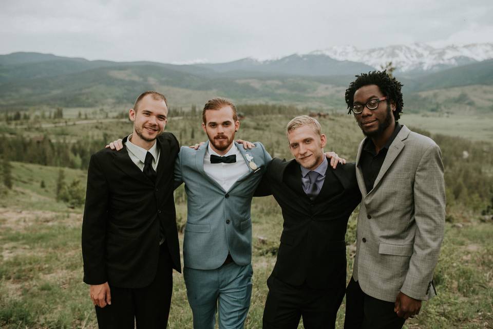 Groom + Groomsmen