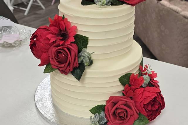 Simple Wedding Cake