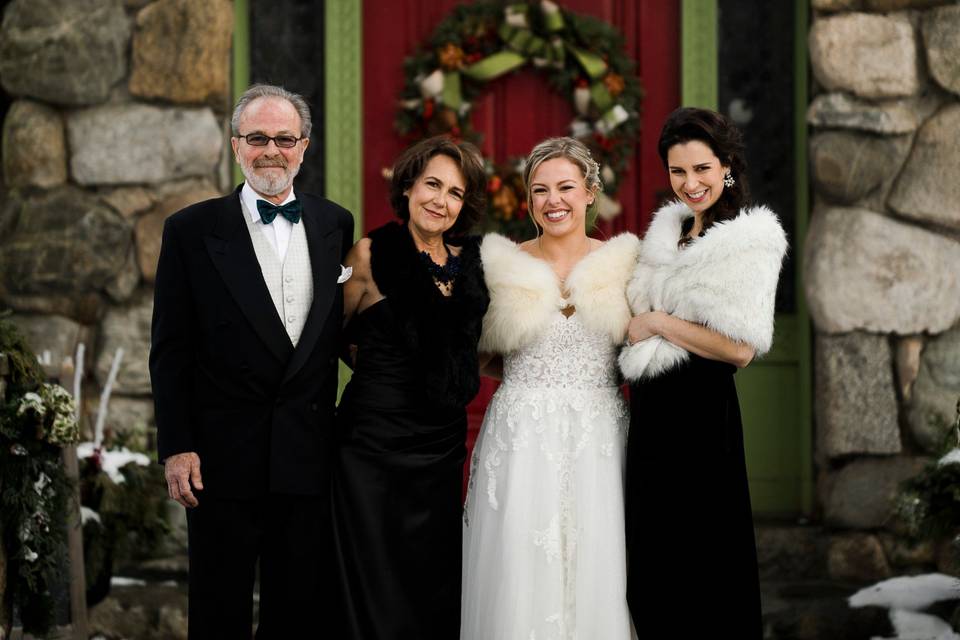 The Bride's Fam!