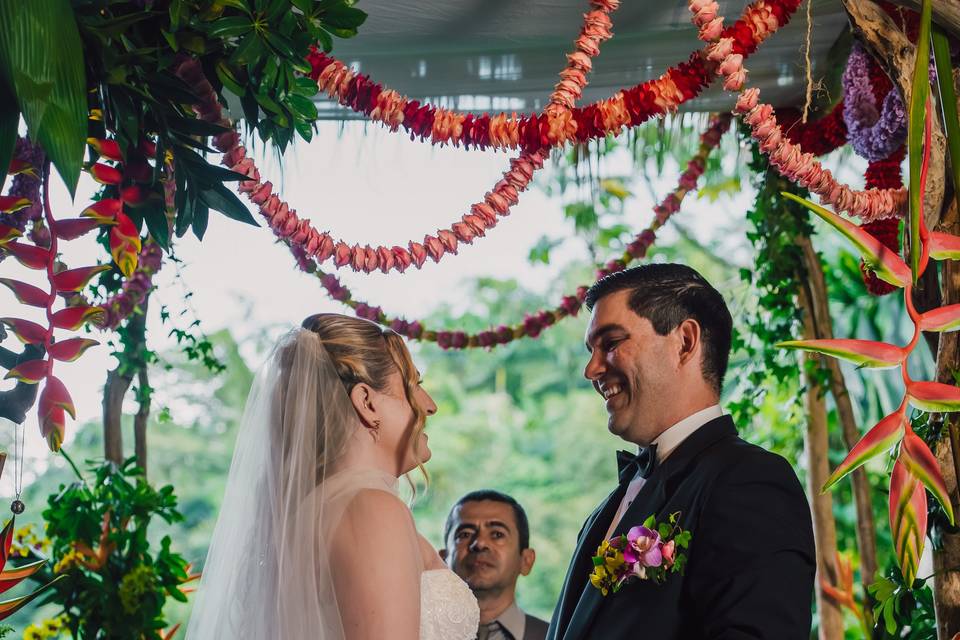 Bride entrance