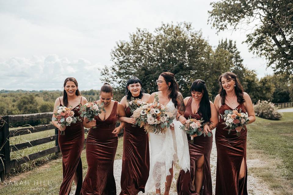 Bridesmaid Outdoor