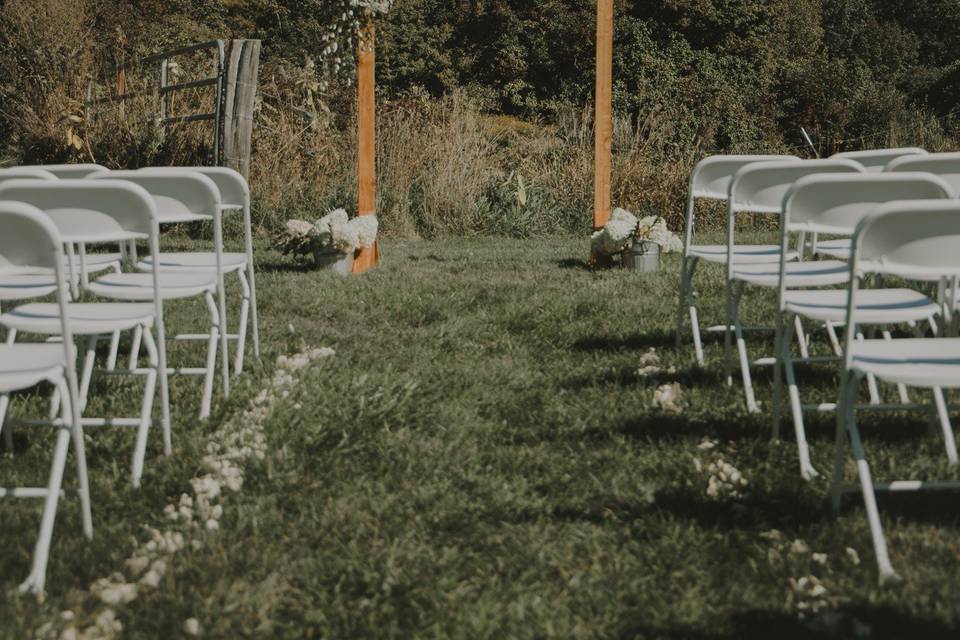 Farm wedding