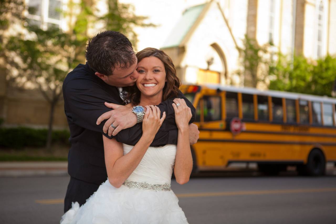 First Charter Bus Rental - Wedding Limos - Cincinnati, OH - WeddingWire