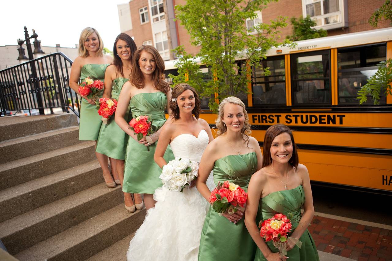 First Charter Bus Rental - Wedding Limos - Cincinnati, OH - WeddingWire