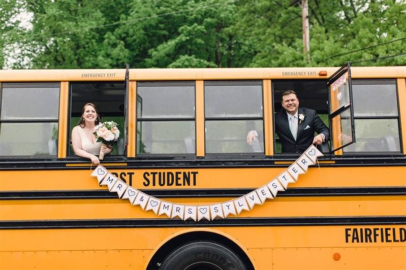 First Charter Bus Rental Wedding Limos Cincinnati, OH WeddingWire