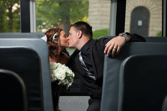 First Charter Bus Rental - Wedding Limos - Cincinnati, OH - WeddingWire