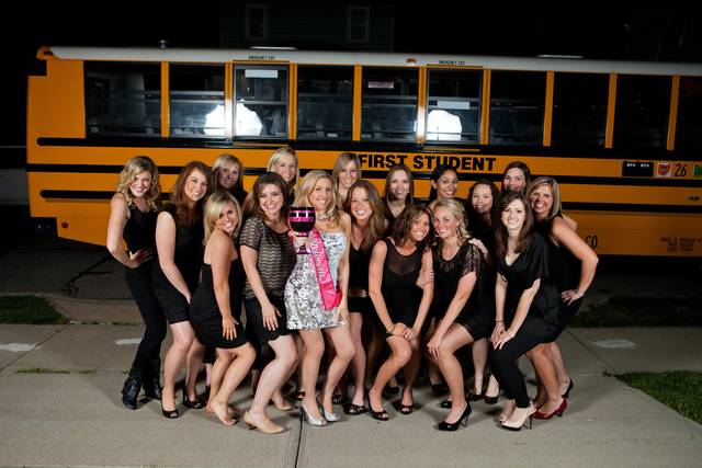 First Charter Bus Rental - Wedding Limos - Cincinnati, OH - WeddingWire