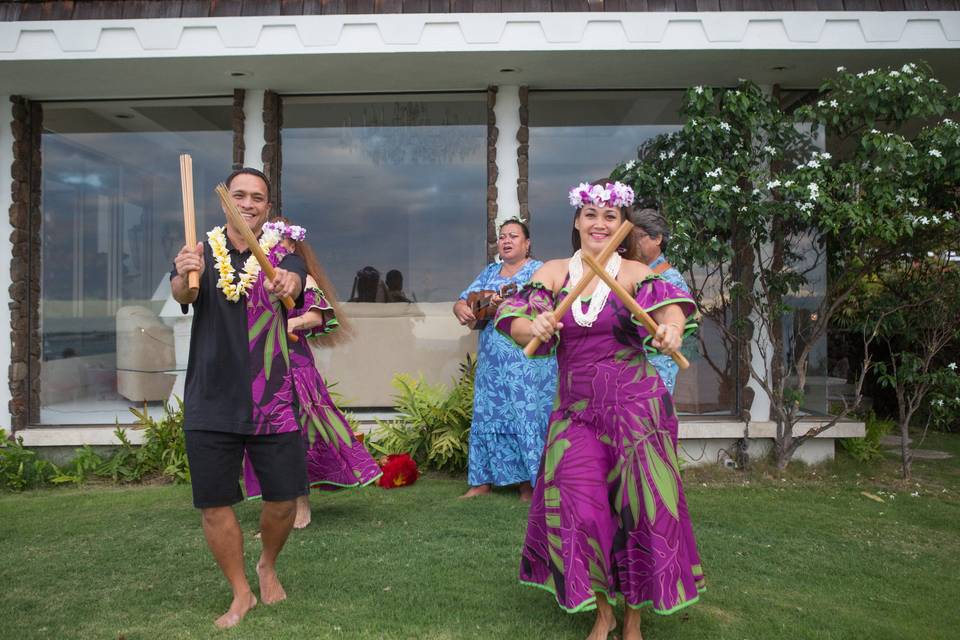 A Rainbow in Paradise Weddings