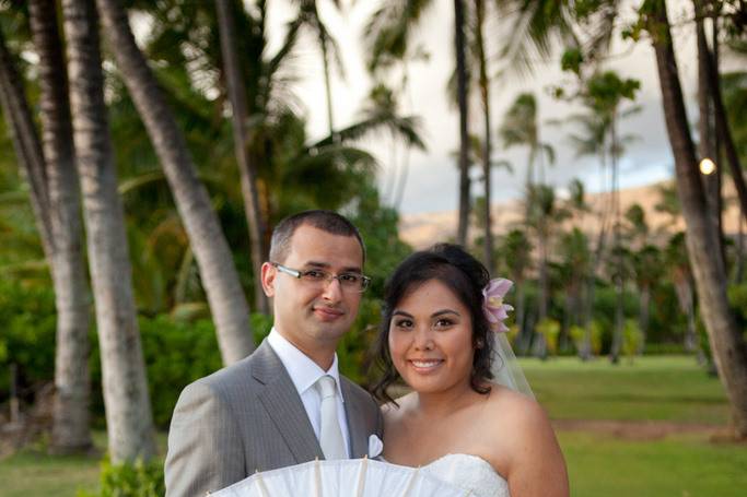 A Rainbow in Paradise Weddings