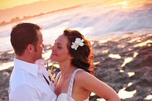 A Rainbow in Paradise Weddings