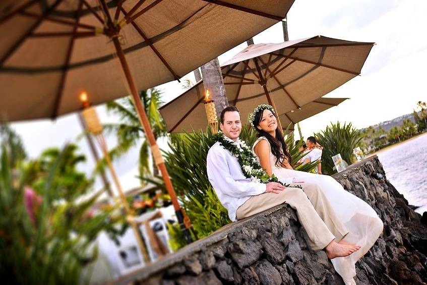 A Rainbow in Paradise Weddings