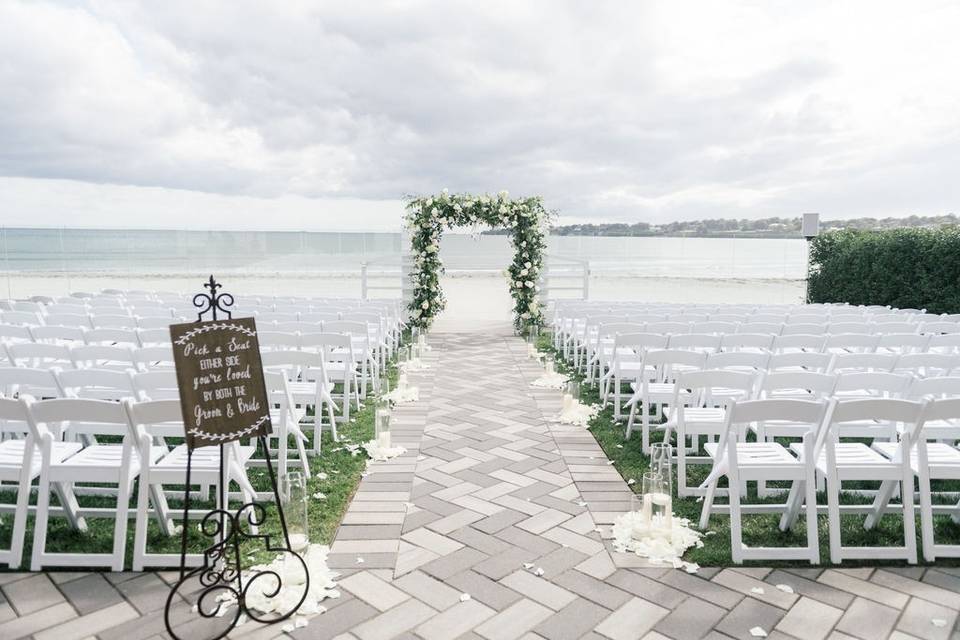 Ceremony on Terrace