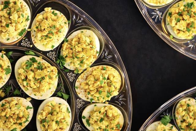 Spicy Deviled Eggs