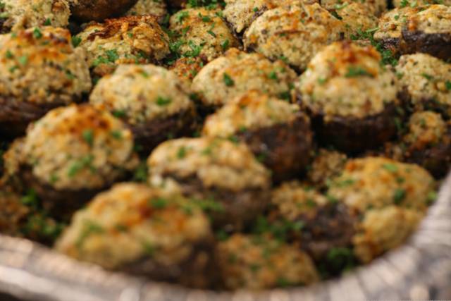 Sausage Stuffed Mushrooms