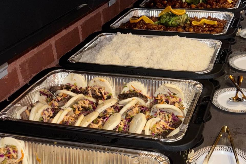 Custom menu- Bao Buns