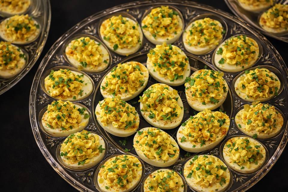 Spicy Deviled Eggs