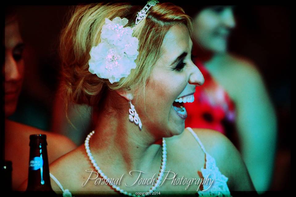 Cheerful Bride
