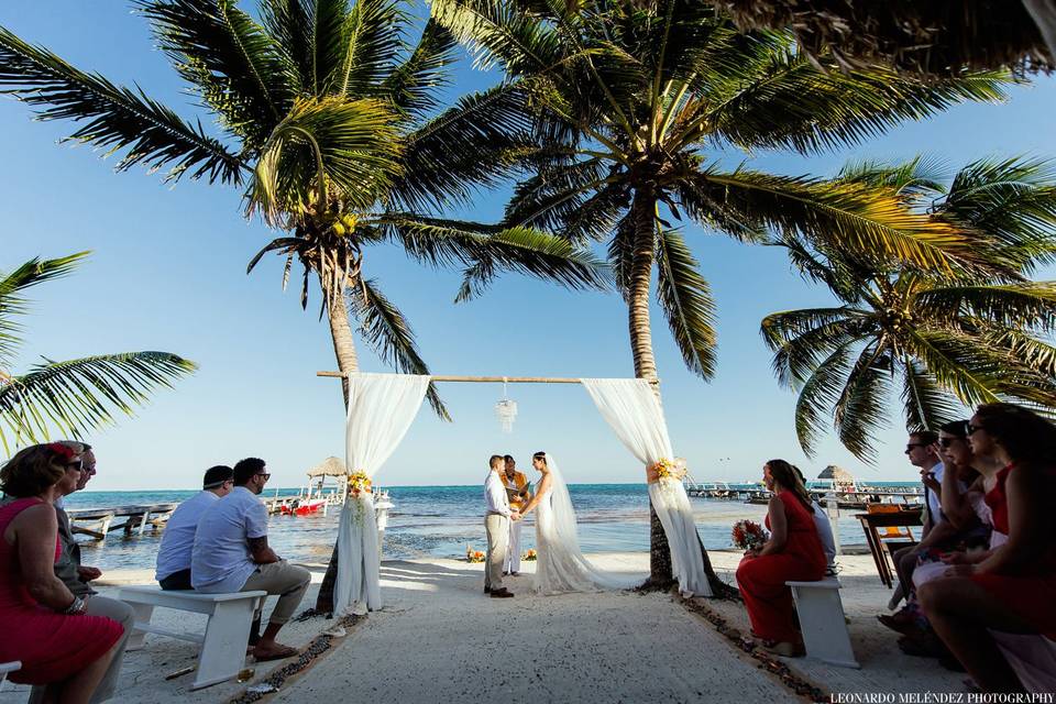 Beach wedding