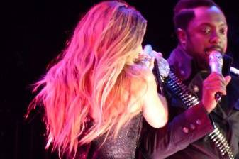 Opened for Black Eyed Peas in October 2010