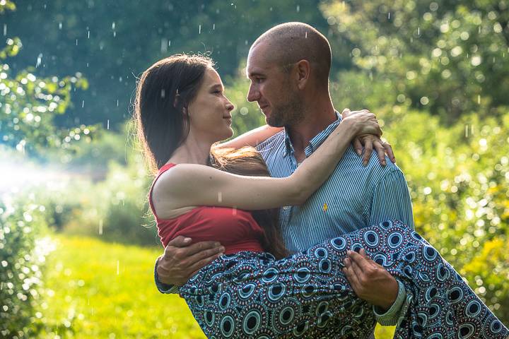 Rainy Engagement