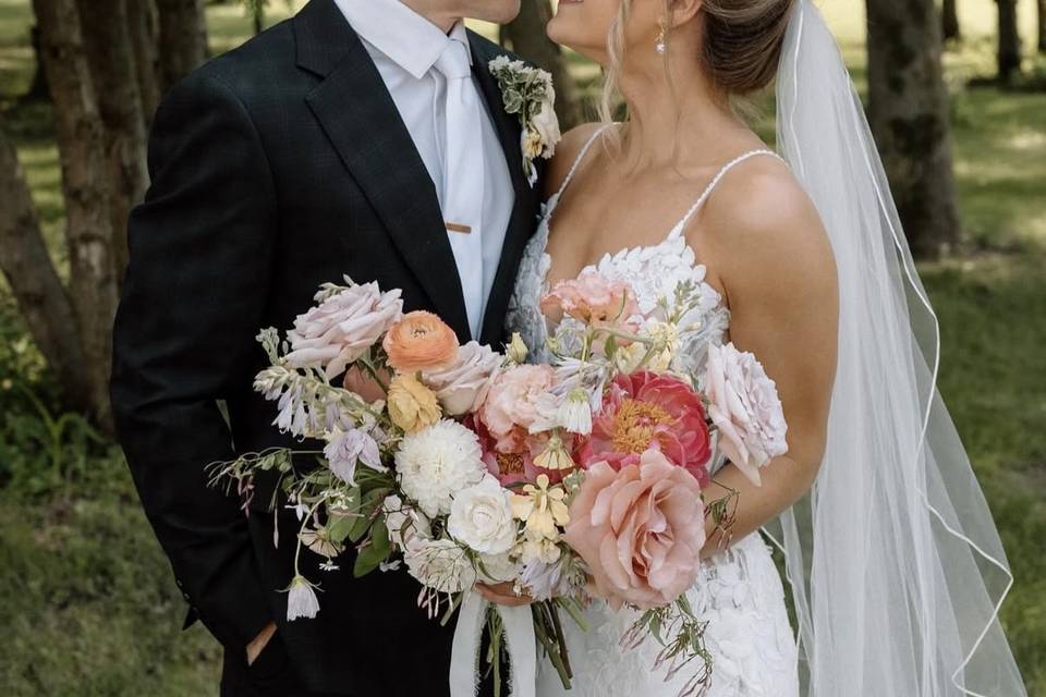 Bridal hair