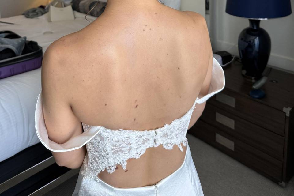 Bridal hair