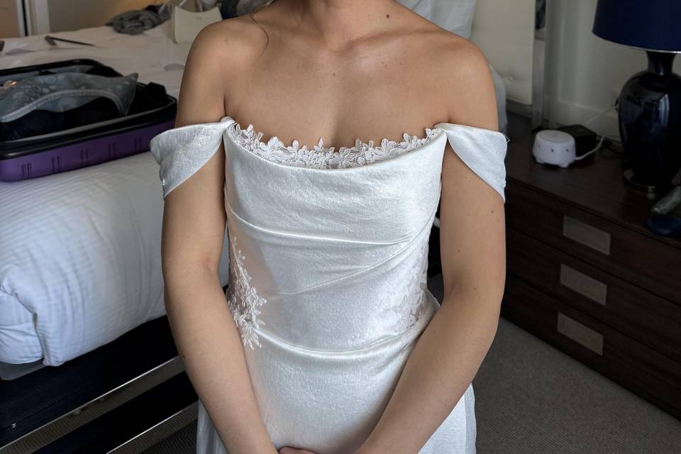 Bridal hair