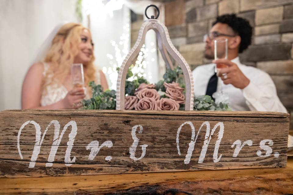 Sweetheart table