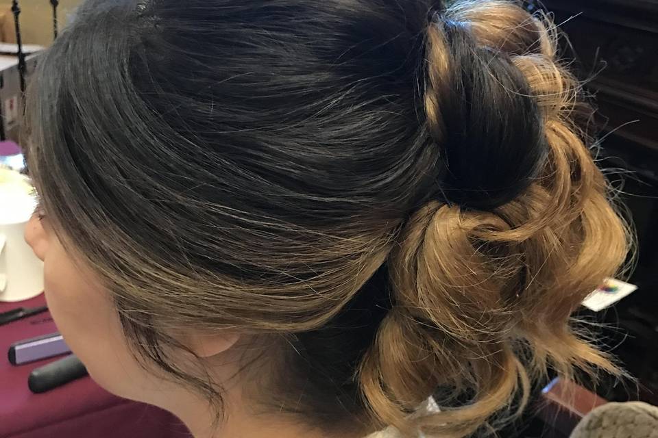 Loose Romantic Updo