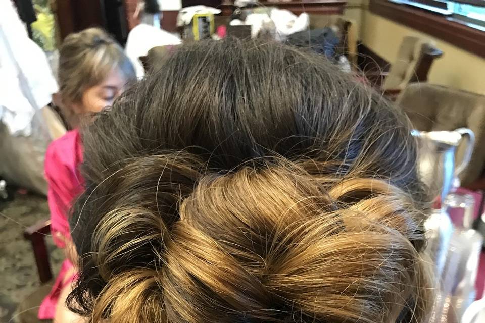 Loose Romantic Updo