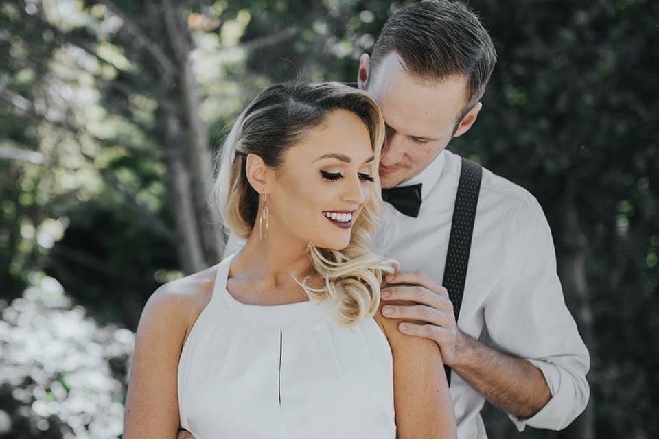 Old Hollywood inspired Wedding