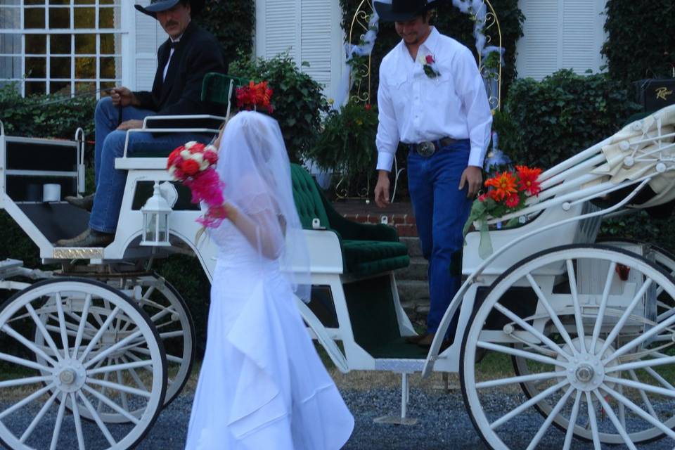 Western weddings are fun