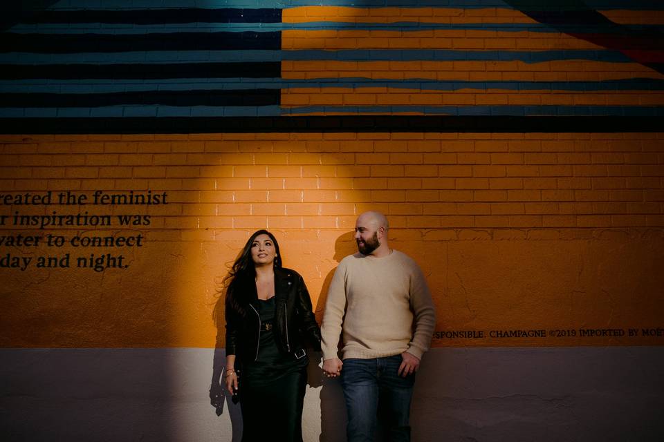 Brooklyn nyc engagement