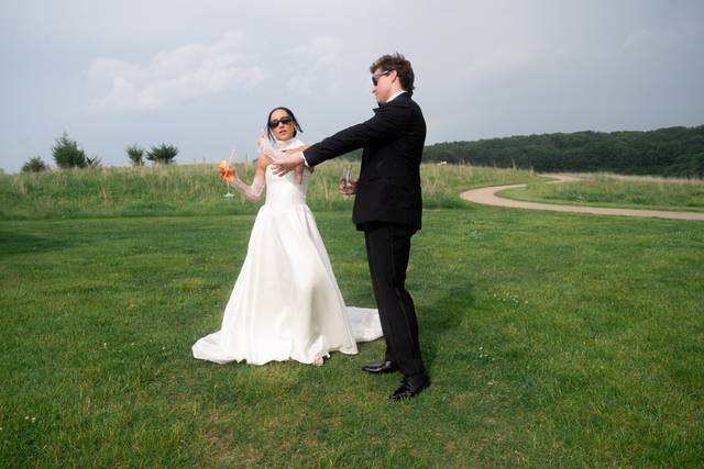 Minnesota Candid Wedding Photo